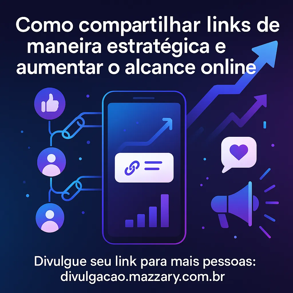 Imagem do artigo Como Compartilhar Links de Maneira Estratégica e Aumentar Seu Alcance Online em 2025