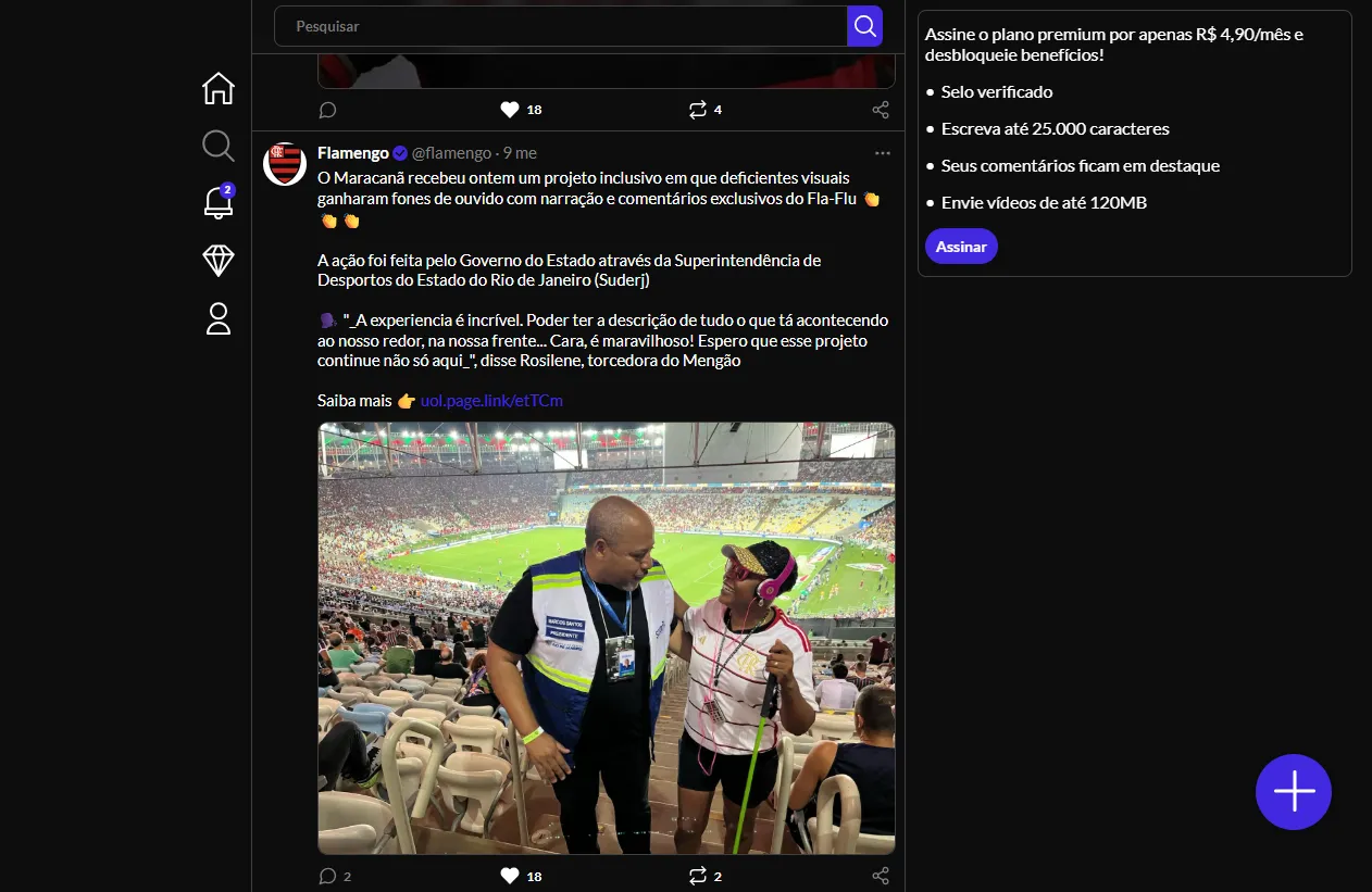 Imagem do link Quickpost (Rede social)