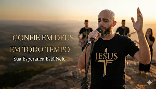 Imagem do link louvores para o seu dia!