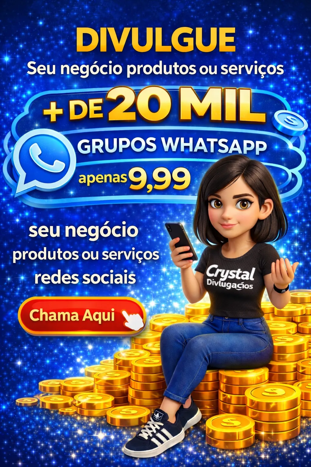 Imagem do link 🔥+de 20mil GP do whatp por 9,99