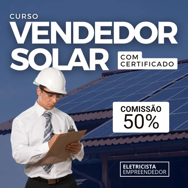 Imagem do link Curso vendedor de painel Solar