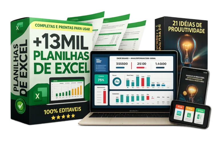 Imagem do link Maior PACK de Pranilhas de Excel