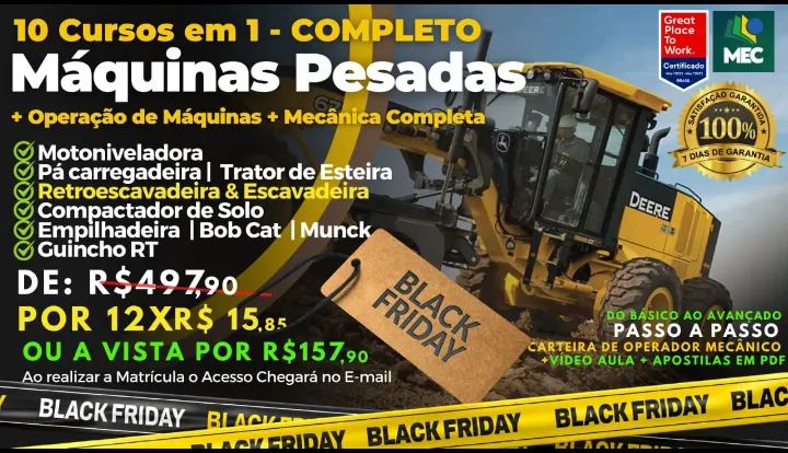 Imagem do link Curso de Máquinas Pesadas