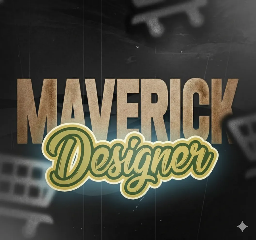 Imagem do link Maverick Designer || Encomende sua logo!
