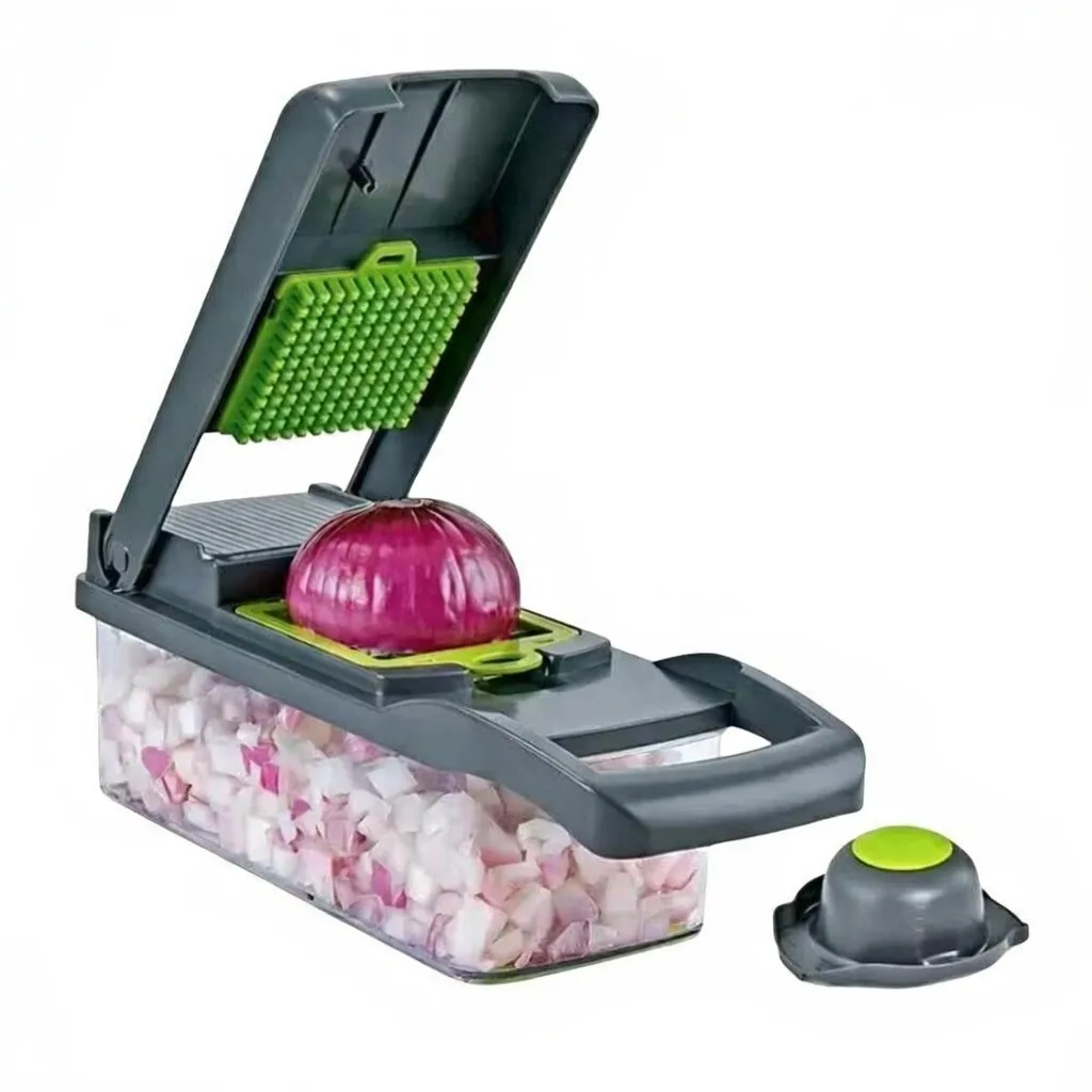 Imagem do link Fatiador 16 Em 1: O Seu Parceiro de Cozinha Multiuso!