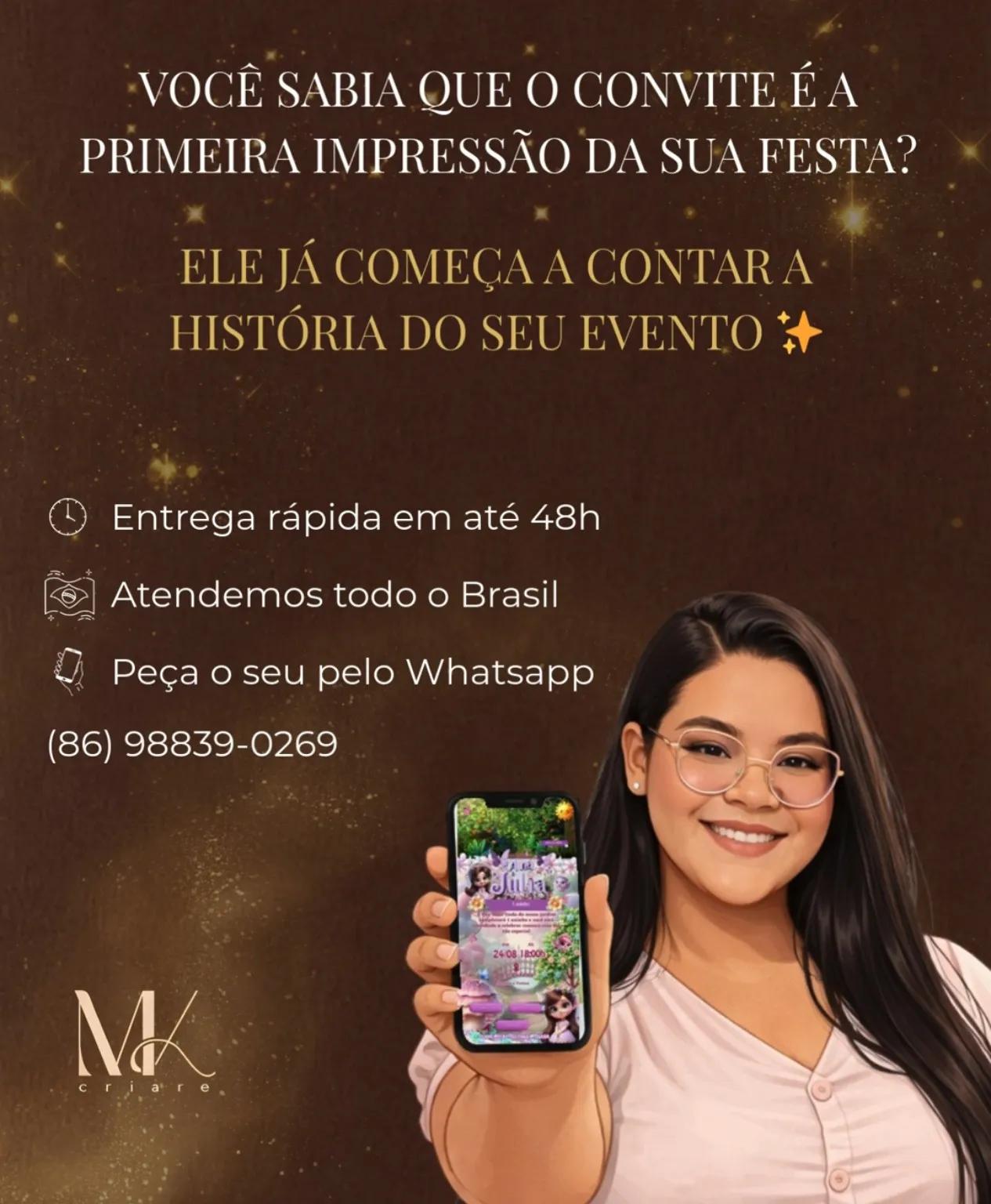 Imagem do link Convites digitais