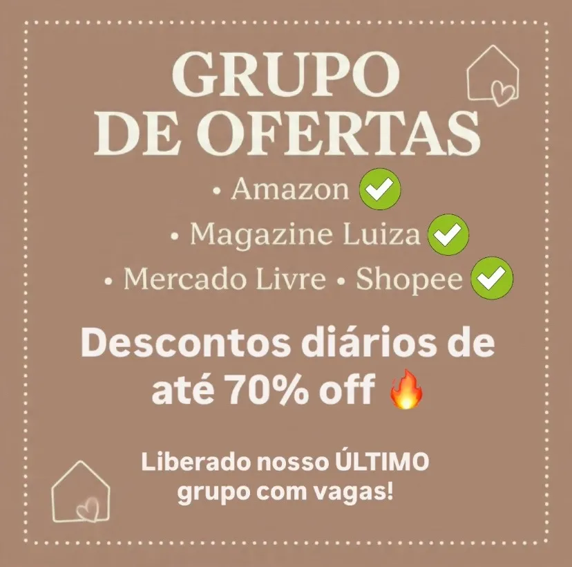 Imagem do link Grupo de Ofertas