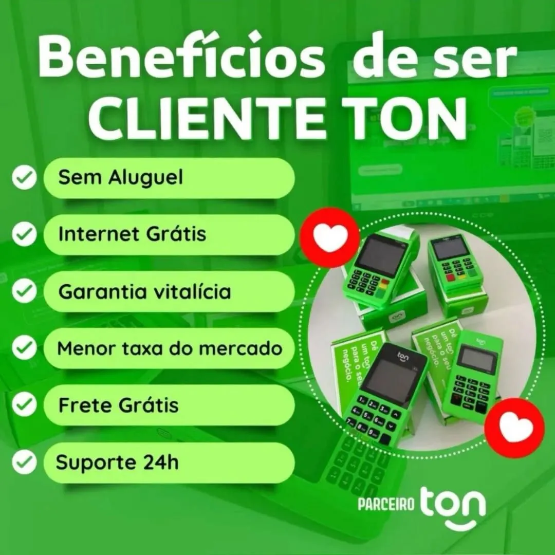 Imagem do link Maquininha de Cartão Ton